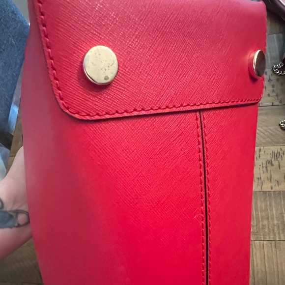 Michael Kors Vibrant Red Bag - Picture 9 of 11